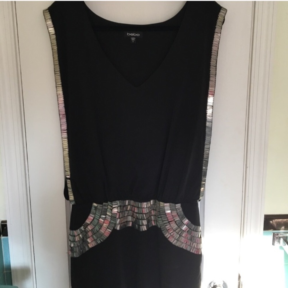 Bebe Black Club Dress